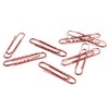 Durable 121324 Paper Clips, 77 mm, Pack of 100, Copper-Coated