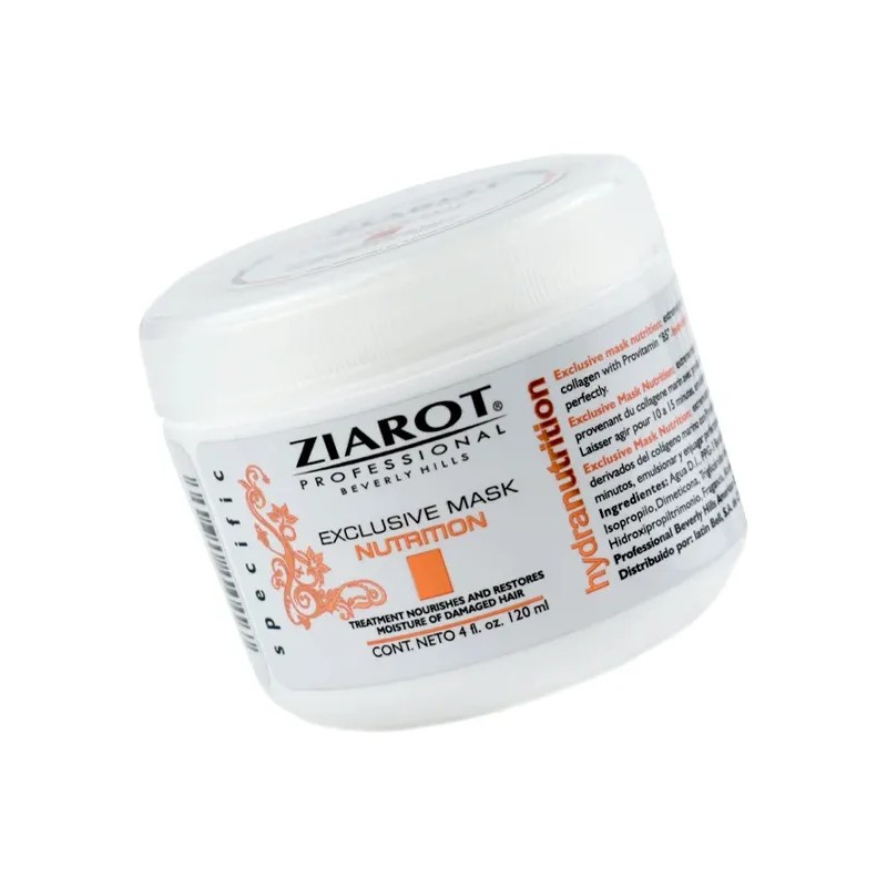 Mascarilla Hidratación Y Nutrición 120ml Ziarot