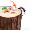 FREE FISHER 16Pcs Fly Fishing Wet Flies Nymphs, Squirmy Wormy,
