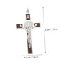 COHEALI 4pcs Gold Cross Necklace for Women Men Crucifix Chain