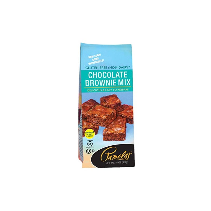 Pamela’s Ultra Chocolate Brownie Mix for Fudgy Dessert Bars, Homemade