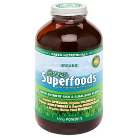 Green Nutritionals GreenSUPERFOODS 450g powder - Vegan Vegetarian Friendly
