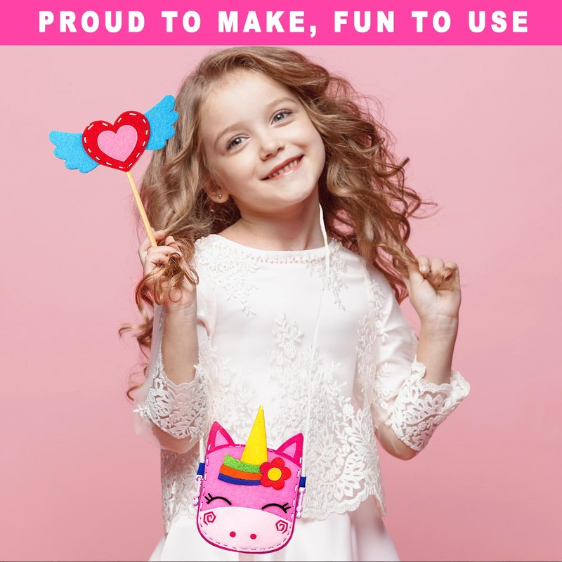 Kids Sewing Kit for Beginners Toys Arts and Crafts -