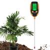Mcbazel 5-in-1 Soil Acidity Meter, Digital Soil PH Measuring Instrument,
