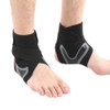 Sport Ankle Guard Sleeve Compression Sprain Prevention Outdoor Basketball Protective