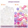 BESPORTBLE 1000PCS Color Changing Sun Sensitive Multi Color Plastic Pony