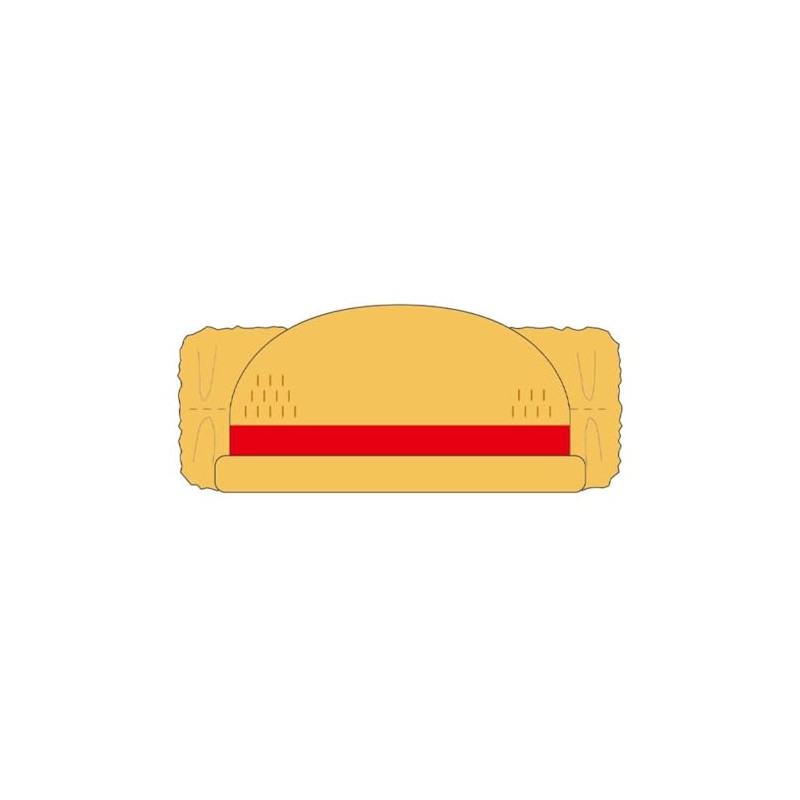 K Company One Piece Hair Band, Luffy OP-HB2-LU H9 x