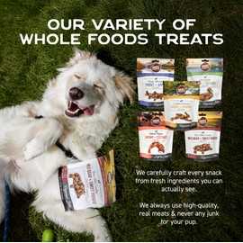 Smart Cookie All Natural Soft Dog Treats - 5 Flavor Variety Pack (5oz Each) - Healthy Dog Treats for Dogs & Puppies with Allergies, Sensitive Stomachs - Chewy, Grain Free, Made in USA