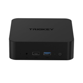 TRIGKEY Key N95 Mini PC, Intel Alder Lake N95 16G DDR4 500G SSD (4C/4T, Up to 3.4GHz), N95 Mini Computer Support W 11, Dual-Screen 4K Output, WiFi-5, BT5.0, 1000MB/S Ethernet