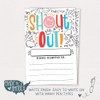 m&h invites Doodle Shout Out Cards For Teachers, Students, Employees,