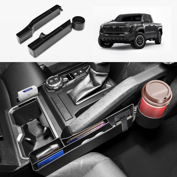 FUJIYOUPIN Center Consoles Organizer for Toyota Tacoma 2024-2025, Gear Shift