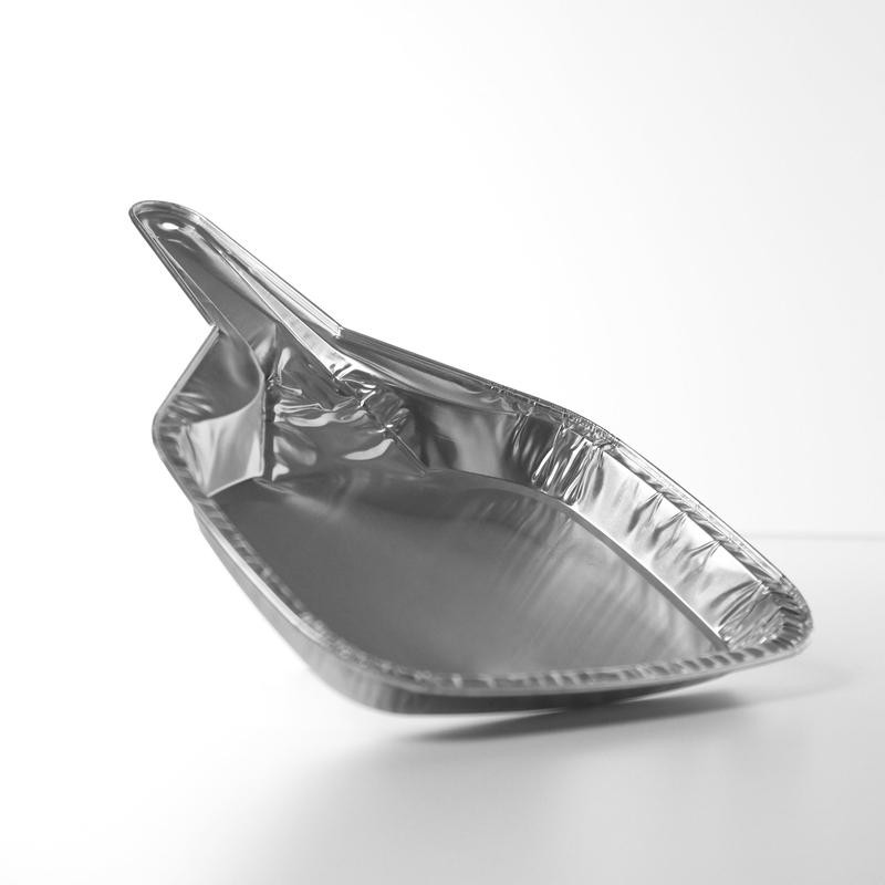 DISPOSABLE ALUMINUM FOIL FRYING PAN - Size: 5 PACK