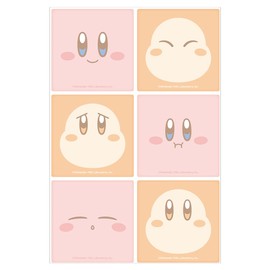 Tees Factory Kirby Star Decoration Tile Sticker Face H2.5 x W2.5 inches (63 x 63 mm) HK-5545072FA
