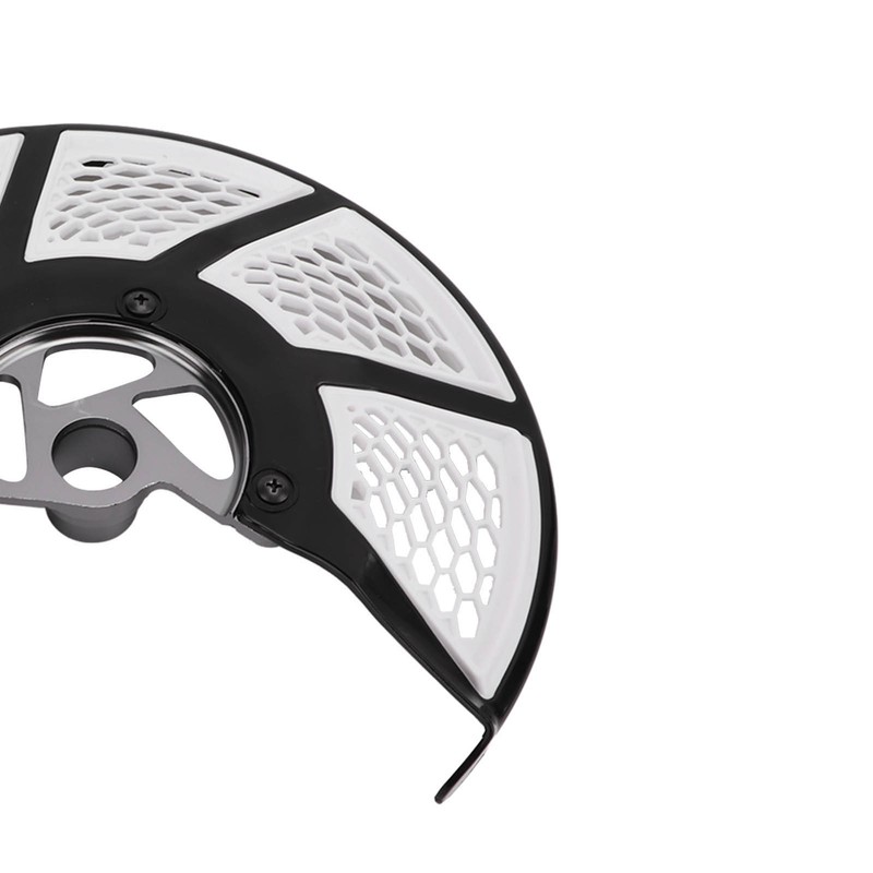 White Front Brake Disc Guard Cover Protector Motorcycle Accessories Replacement