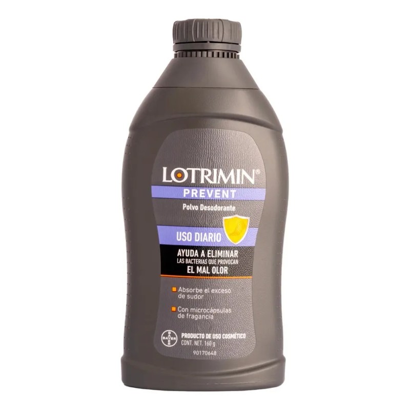 Lotrimin Prevent Polvo Desodorante Para Pies 160 G