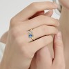 Yaresul Toi Et Moi Ring 925 Sterling Silver 14k Gold