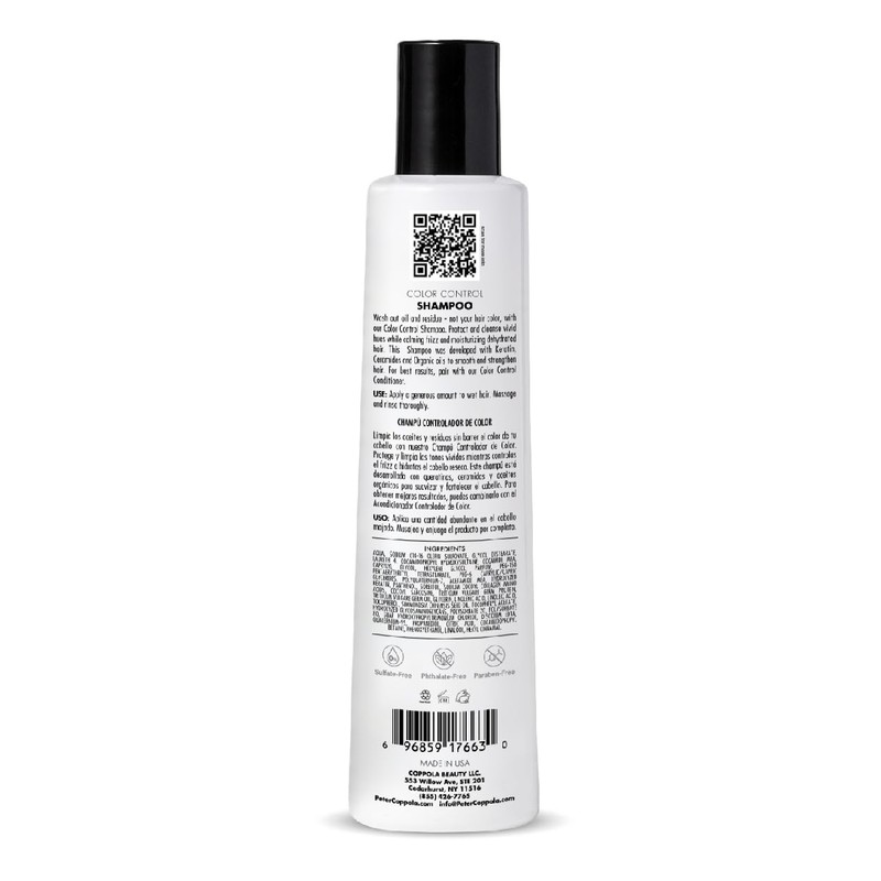 PETER COPPOLA Color Control Sulfate-Free Shampoo – For Color Treated