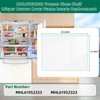 Upgraded MHL61952333 Refrigerator Glass Shelf Compatible with lg Refrigerator Shelf