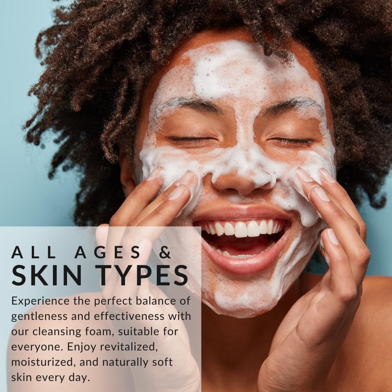 Flori Roberts Perfect Tone Cleansing Foam, Gentle Purifying Face Wash