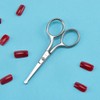 LIVINGO Premium Manicure Rounded Tip Scissors Multi-Purpose Stainless Steel Cuticle