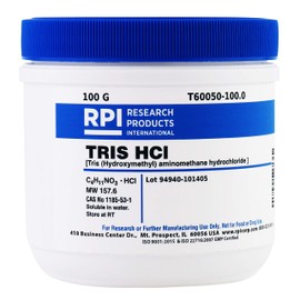 TRIS Hydrochloride [Tris(hydroxymethyl) aminomethane HCl], 100 Grams