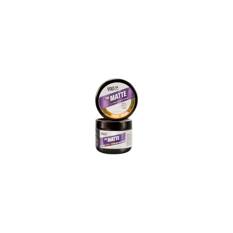 2 pack Pomada para peinar MATTE Barba, cabello y bigote.