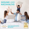 Twinzen Waterproof Mattress Protector, 140 x 200 cm, Oeko-Tex Certified,