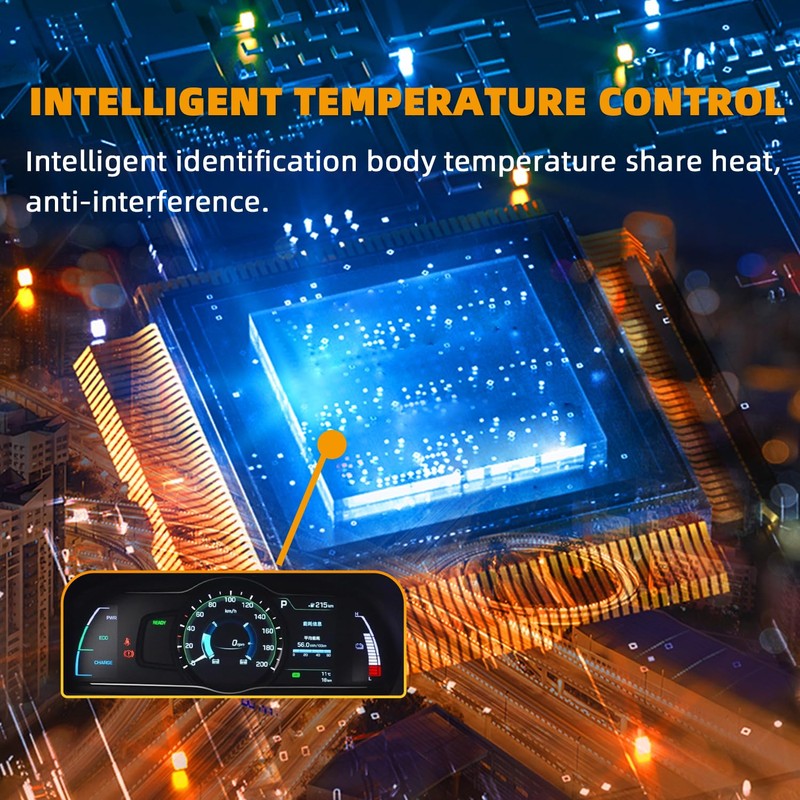 QIPEIZSP Fit For Toyota Camry 2007-2014 Light Bulbs, 9005 High