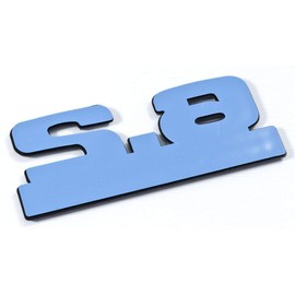 6.2 Liter High Performance Emblem in Red and Chrome