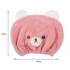 Children's Hair Drying Towel, Towel Cap, Bear Pattern, Hair Cap,