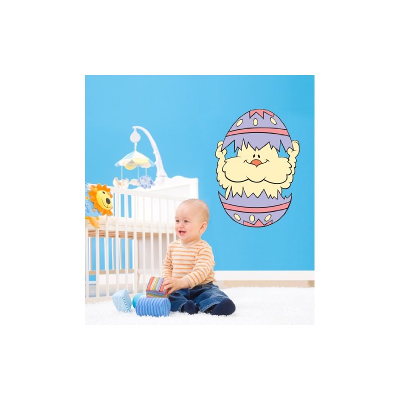 Easter Chick Wall Decal Cutout