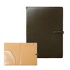 Genuine Leather Meeting File Magnet (Olive (Interior Natural))