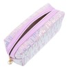 Healeved Large Capacity Travel Makeup Bag for Women Stylish Sequin