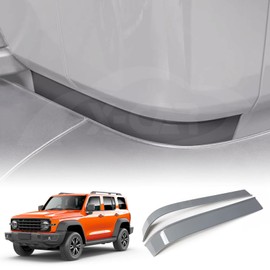 X-CAR Grey Rear Bumper Corner Cover Trim for GWM Tank 300 Tank300 2023-2025 Modified Inner Decorative Panel Accessories