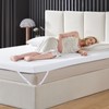 Vipfree Mattress Topper-(75"X39"X3"Thick)-Removable Premium Rayon Twin Mattress Topper-Featured High Density