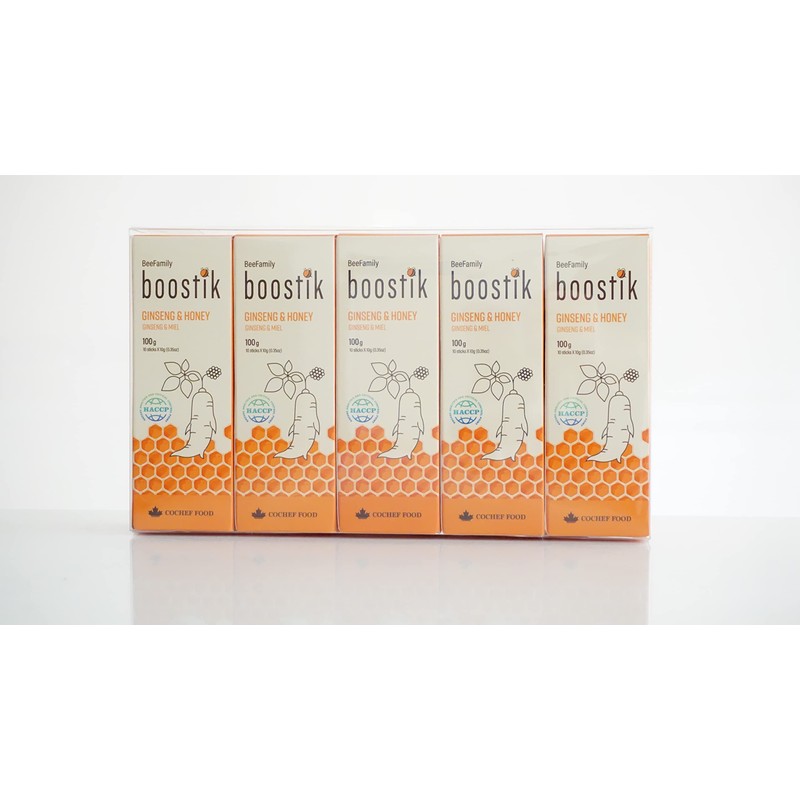 BeeFamily - Ginseng Honey Boostik 500g Multi Pack
