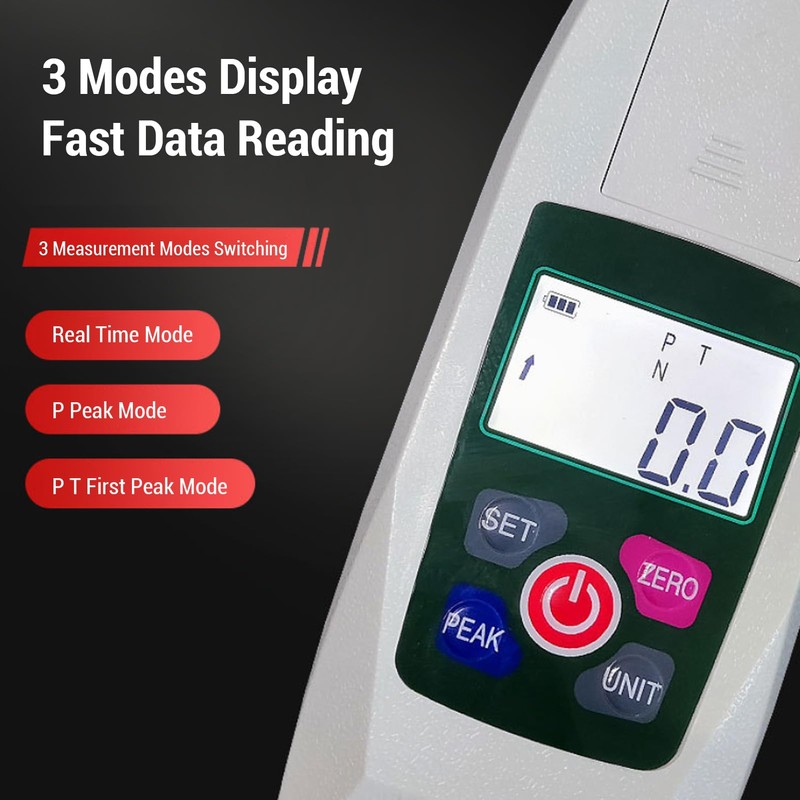 Digital Force Gauges, 5N Push Pull Gauges Portable Force Meter
