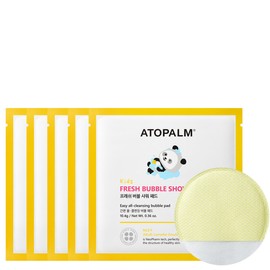 Atopalm 아토팜 키즈 프레쉬 버블 샤워 패드 5매 Atopalm Kids Fresh Bubble Shower Pad 5 Sheets