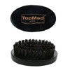 Portable Black Soft Bristle Hair Beard Brush