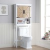 Spirich Over The Toilet Storage Cabinet, Farmhouse Over Toilet Bathroom