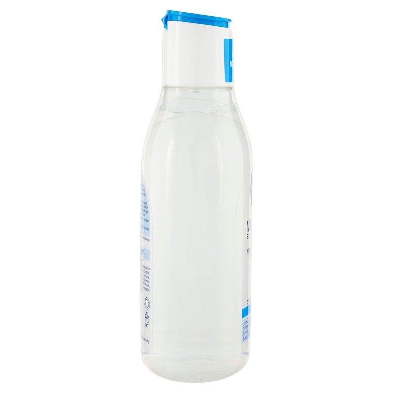 NIVEA MicellAIR 5-in-1 Mizellar-Wasser, erfrischend, 400 ml, Make-up-Entferner für Gesicht