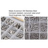 884 Pcs Screw Nut Washer Wrench Kit M2 M3 M4