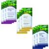 9 einzeln verpackte Erfrischungstücher Aromatücher mit Bachblüten aus reiner Baumwolle