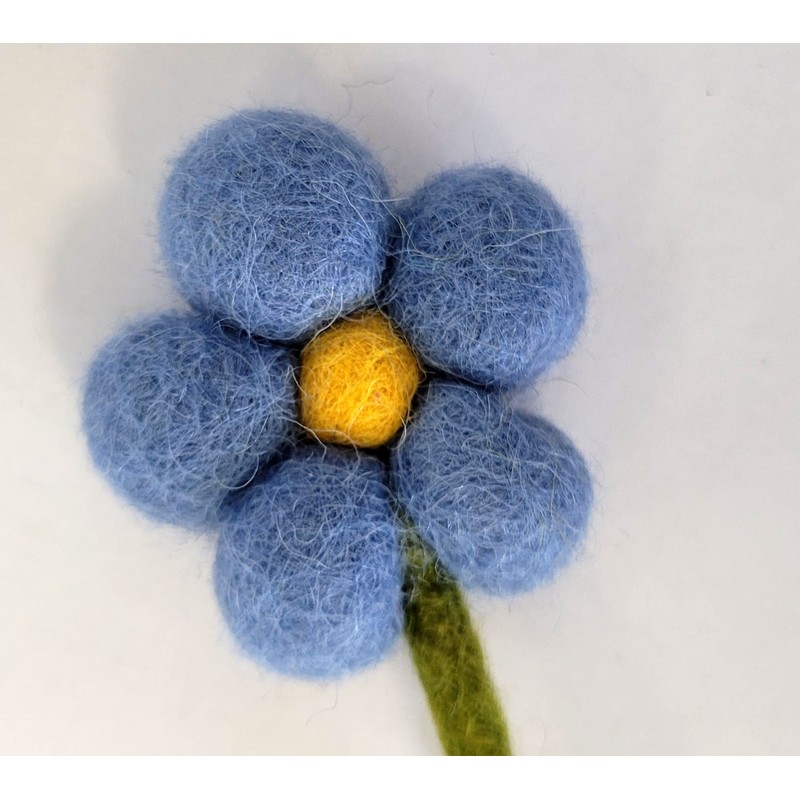 your castle Felt Flowers, Handmade Decorative Flowers, Fair Trade, Sustainable