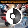 6.45" Angle Grinder Guard for 6"/5"/4-1/2"/4" Grinder Blades Wheel Disc