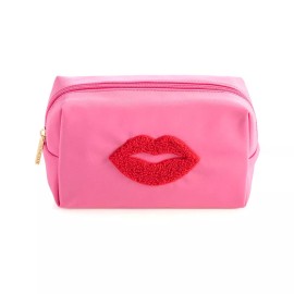 SHIRALEAH CARA LIPS COSMETIC POUCH-PINK-A CUTE ACCESSORY!!! VALENTINE'S SPECIAL!