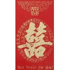 6 PCS Wedding Invitation Lucky Money Envelopes Red Packet 3 3/8" x 6 1/2"