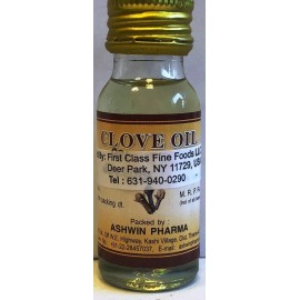 Ashwin ASHIWN Clove Oil Tooth 20ml Therupatic Use Essential Oil