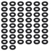 Pack of 50 Washers M6, Plastic Washers, Flat U Washers