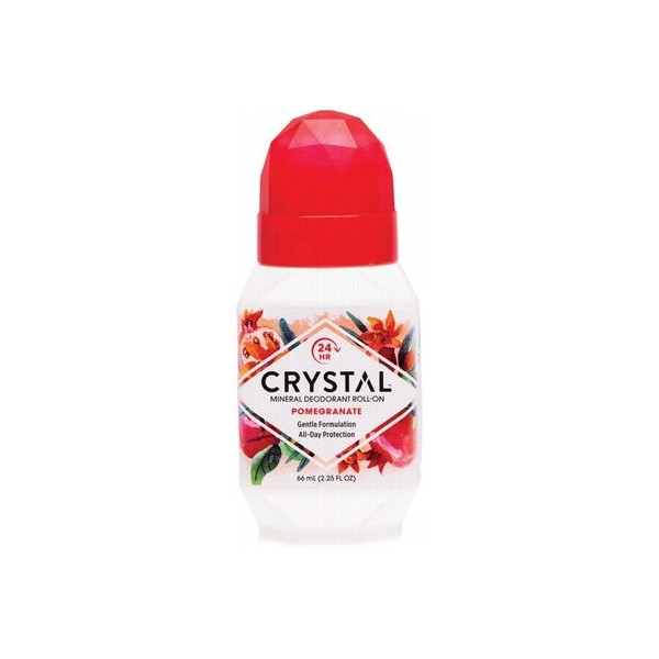 CRYSTAL ESSENCE Roll-on Deodorant Pomegranate 66ml